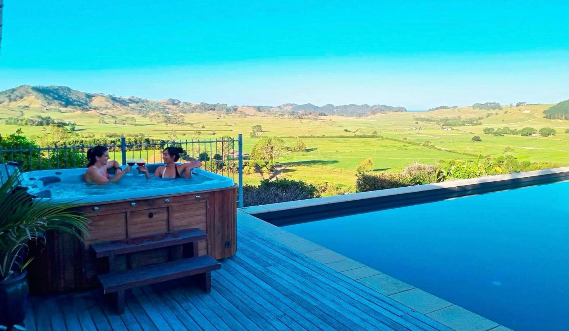 Country Retreat Apartamento Cooks Beach Exterior foto
